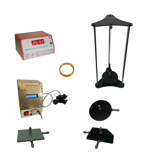 Torsional pendulum-Rigidity modulus of wire 