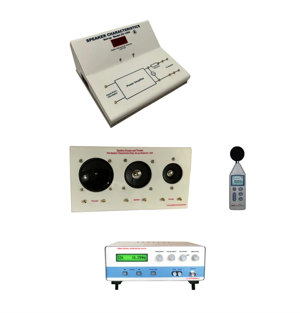 Speaker and microphone characteristics 