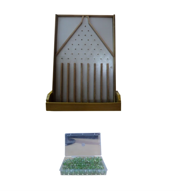 Galton board  (Monte Carlo) experiments