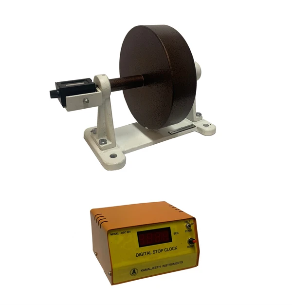 Moment of inertia by fly wheel 